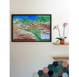 Le Pays Basque -Euskal Herria en Relief 3DMAP