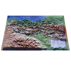 Le Pays Basque -Euskal Herria en Relief 3DMAP