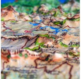 Le Pays Basque -Euskal Herria en Relief 3DMAP