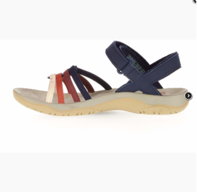 Sandale de voyage en cuir coloré pour femme TEVA ELZADA