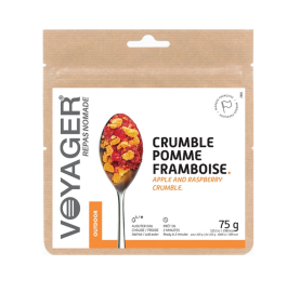 Crumble pomme framboise lyophilisé VOYAGER