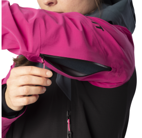 ventilation sous les bras Veste 3 couches Femme DYNAFIT Radical