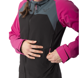 poche main + poche intérieure Veste 3 couches Femme DYNAFIT Radical