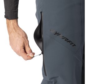 ventilations pantalon ski de randonnée imperméable Homme DYNAFIT