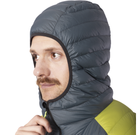 capuche chaude doudoune homme RADICAL DYNAFIT