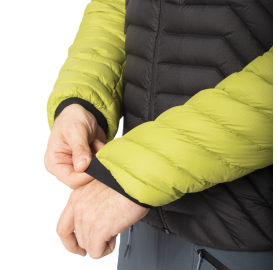 bas de manches femrées capuche chaude doudoune homme RADICAL DYNAFIT