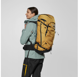 Grand Sac à dos de 45l pour l'alpinisme ORTLES GUIDE 45 L Jaune