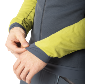 Bordures élastiques pour conserver la chaleur Radical Polartec® DYNAFIT