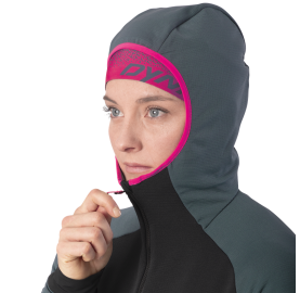 Capuche ajustée protège efficacement du froid polaire femme ski randonnée alpinisme