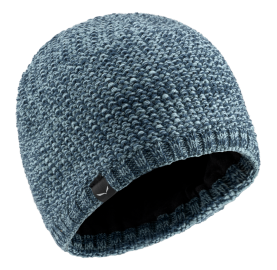 KNITTED BEANIE Bonnet en Laine SALEWA Bleu