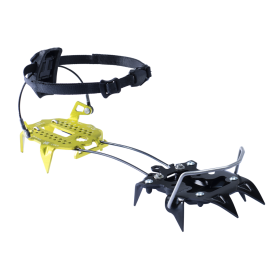 Crampons ultra light Mezzalama DYNAFIT pointes avant acier, arrière alu