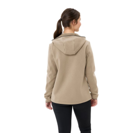 Polaire très chaude pour femme 100% recyclé Idris Fleece de VAUDE - Lin
