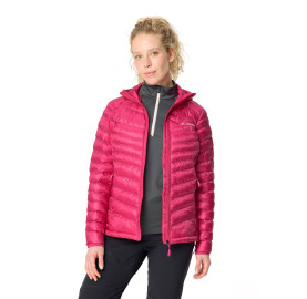 Batura capuche doudoune Femme VAUDE rose compressible légère
