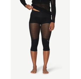 collant mérinos chaud et ultra respirant Wool mesh 190 collant 3/4 Femme DEVOLD