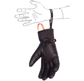 Gants en cuir et laine mérino G HOT WOOL DRY de CAMP