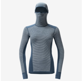1 face en maille 3D + chaude REVEZRSO DEVOLD Femme