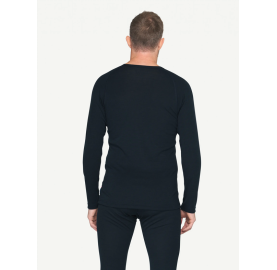 Sous-vêtement technique mérinos Homme fabriqué en Europe noir