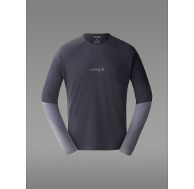 tee manche longue technique Mérinos homme AYAQ fabrication Europe