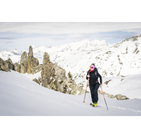 pantalon softshell Femme ski de randonéne engagé durable fabriqué Europe Rimo Femme AYAQ