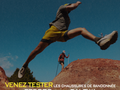 Testez en live les chaussures basses SALEWA PEDROC